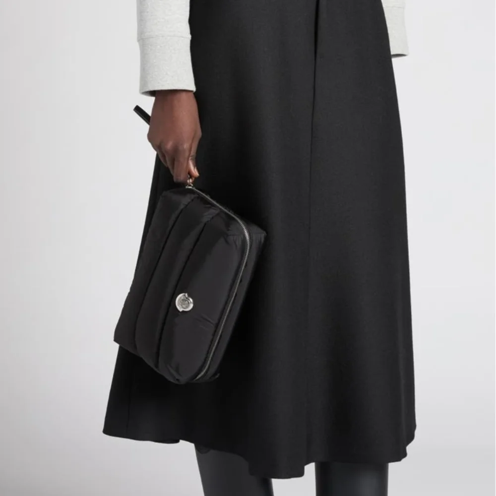 Moncler Quilted Black Clutch - Picture 7 of 14